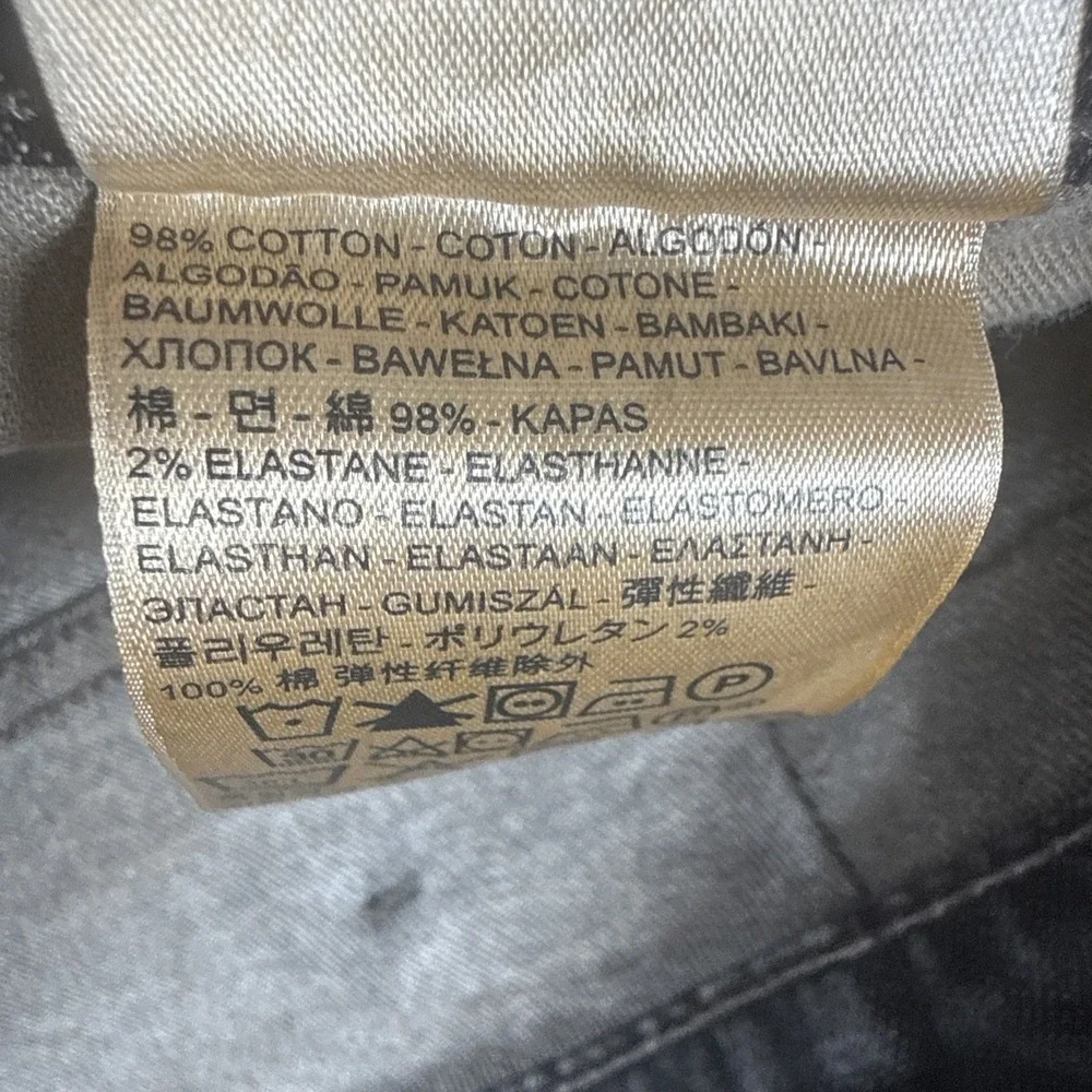 Levis 569 Jeans Men 40x32 (42x32) Black Loose Fit Straight Leg Stretch Skater